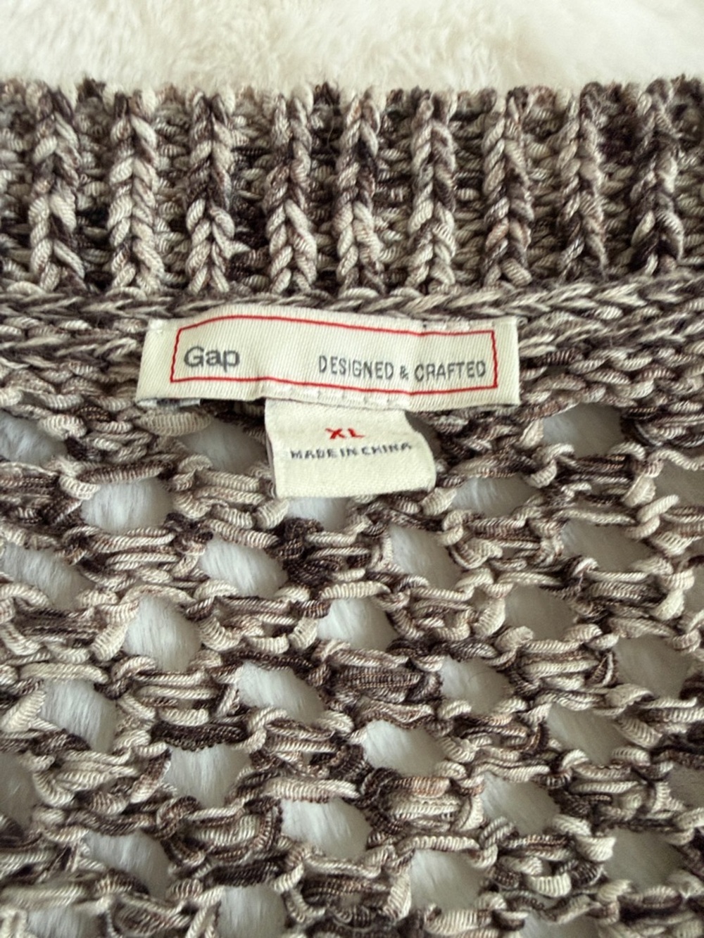 Y2K Gap Open Knit Summer/Beach Sweater
